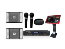 JBL RM10音箱 卡拉OK套装 百灵达话筒 雷客点歌机 