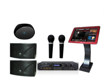 JBL KI112音箱 卡拉OK套装 百灵达话筒 雷客点歌机 