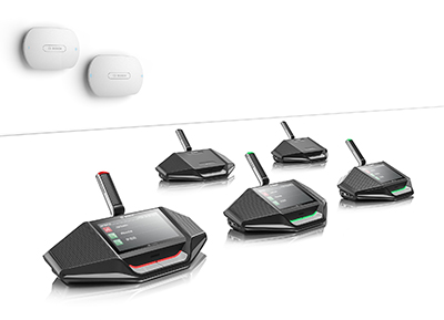 博世DICENTIS无线会议系统推出全新软件，提升会议连续性和灵活性