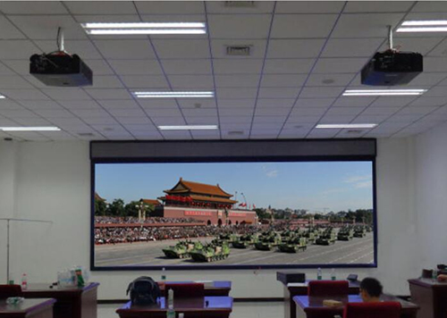 民族品牌，军工选择　光峰激光工程投影机入驻中国最高军事学府