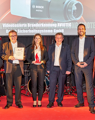博世AVIOTEC视频监控型火灾探测器获“2017年度消防产品奖”