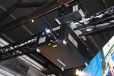 全球亮度第一的台达8K激光投影机