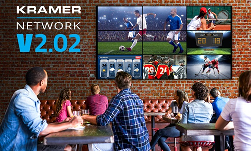 Kramer Network具备强大的视频墙功能实现IT化的企业级AV管理