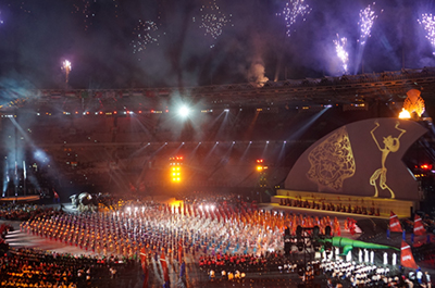 2018亚洲残奥会开幕式使用科视Christie视觉技术解决方案