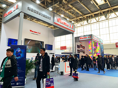 2019北京CAE展会成功开幕，赢康展位光影动人