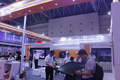 创凯智能可视化教学服务中心、3D/VR等精彩亮相第76届中国教育装备展示会