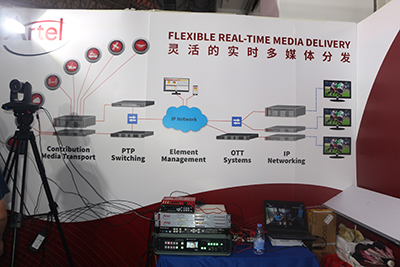 康姆讯携实时多媒体分发系统参展