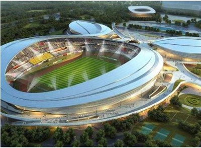 Bose Pro 76只RoomMatch DeltaQ阵列用于工人运动会体育中心