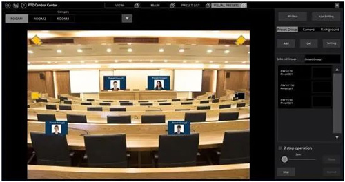 一体化摄像机预置位可视化存储管理软件Visual Presets