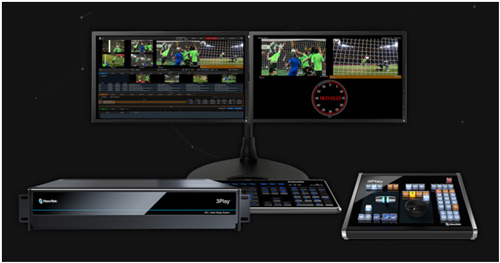 NewTek 3Play® 3P2提供最佳重放效果，提升观赛体验