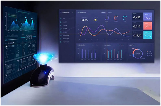 AOC拼接屏实现大数据可视化，赋能智慧化转型升级