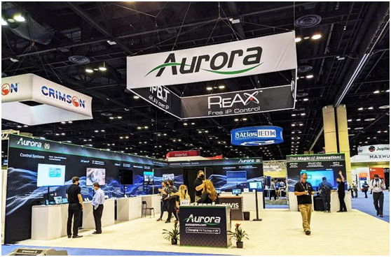 带你直击Aurora亚诺拉在InfoComm US的重磅新品发布!