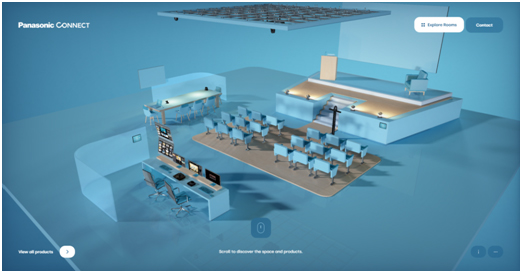 松下全新一代3D展示平台带您步入视音频数字世界
