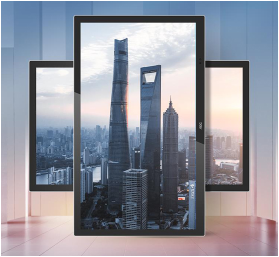 横竖随心，灵巧从容！AOC 22A1数字标牌，随心展示更灵活！