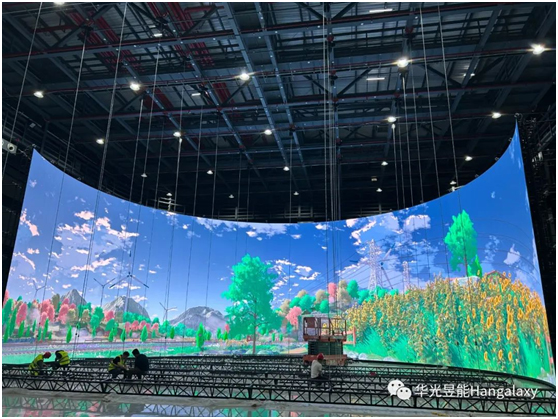 中国最大电影级智慧虚拟摄制棚，Hangalaxy品质传输每一帧美好